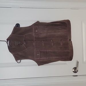 Leather Vest